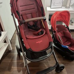 Maxi Cosi- Stroller W/ Car Seat 