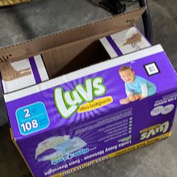 Luvs Size 2 Diapers 