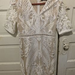 Sheilay Ivory/White Dress Up 