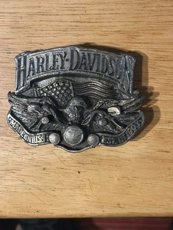 Harley-Davidson Metal Belt Buckle