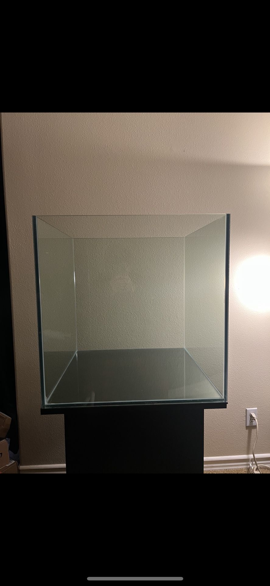 60 Cube Frameless Fish Tank With Stand