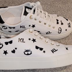 Karl Lagerfeld Cate Choupette Print Cats Sunglasses Stars Hearts Shoes WMN