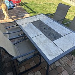 Patio Dining Table And Chairs