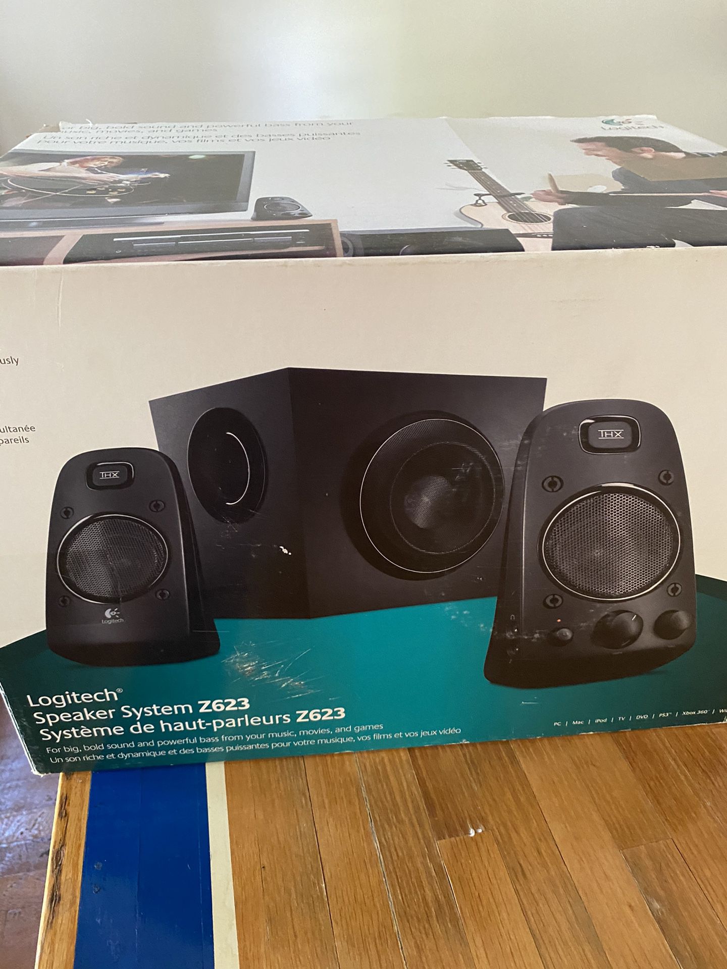 Logitech speakers with subwoofer