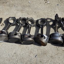 Ford 4.6 Pistons And Rods 