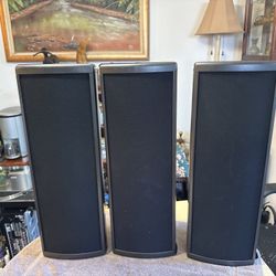 NHT Evolution L5 Home Theater Speaker System - Set Of 3 - Black