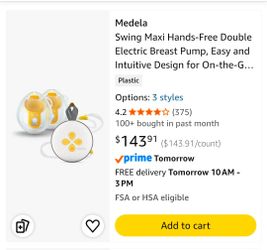 Medela new pump