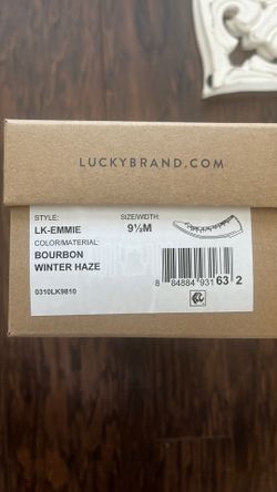 Lucky Brand Luggage Color 9.5 9 1/2 Women Shoes New