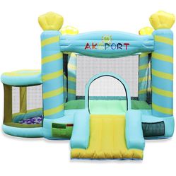 Bounce House 118in X 128in X 82in