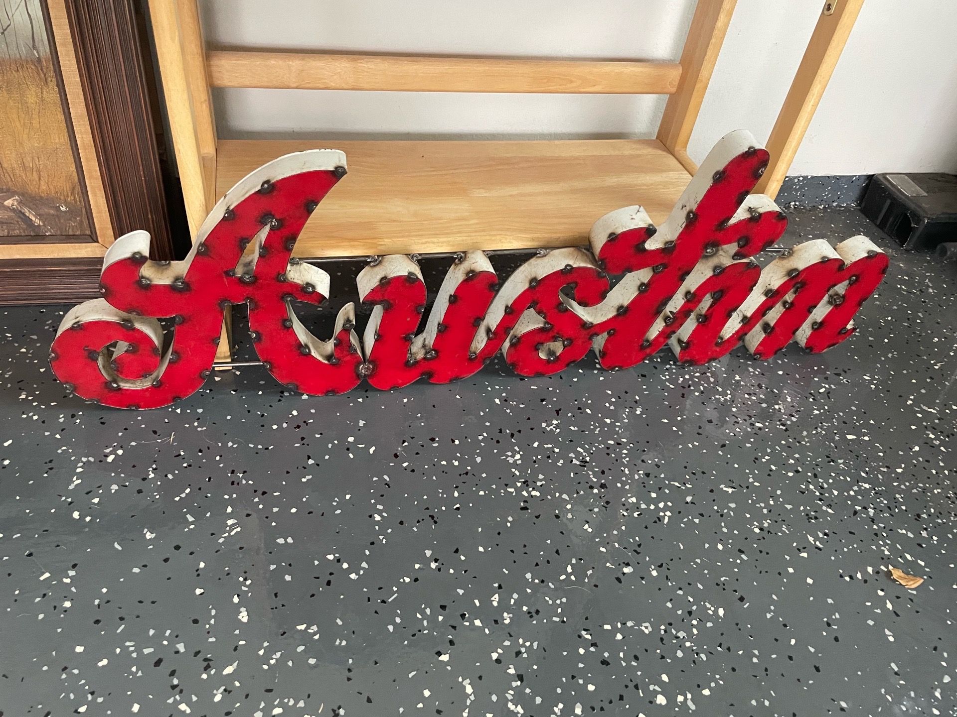 Metal Austin Decor