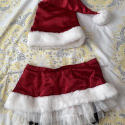 Victorias Secret Red Santa Hat And Skirt 