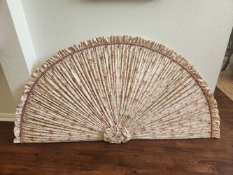 6x3 custom half moon window covering