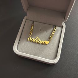 colton name necklace