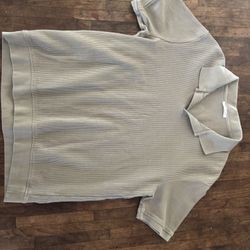 ZARA Men’s Corduroy Collared Shirt XL