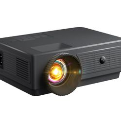 GooDee Mini Projector for Outdoor & Home Theater, Phone Projector Compatible with HDMI, USB, TV Stick, Laptop, iOS and Android