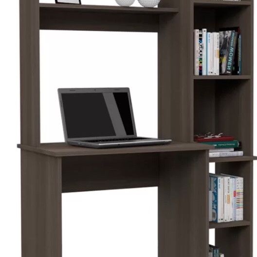 Hutch Desk w/ Bookshelf