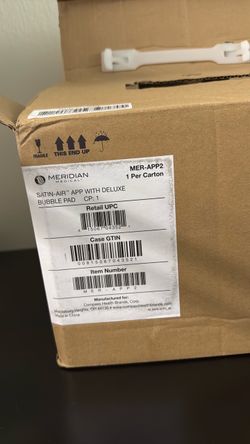 Meridian Medical Satin-Air APP with Deluxe Bubble Pad