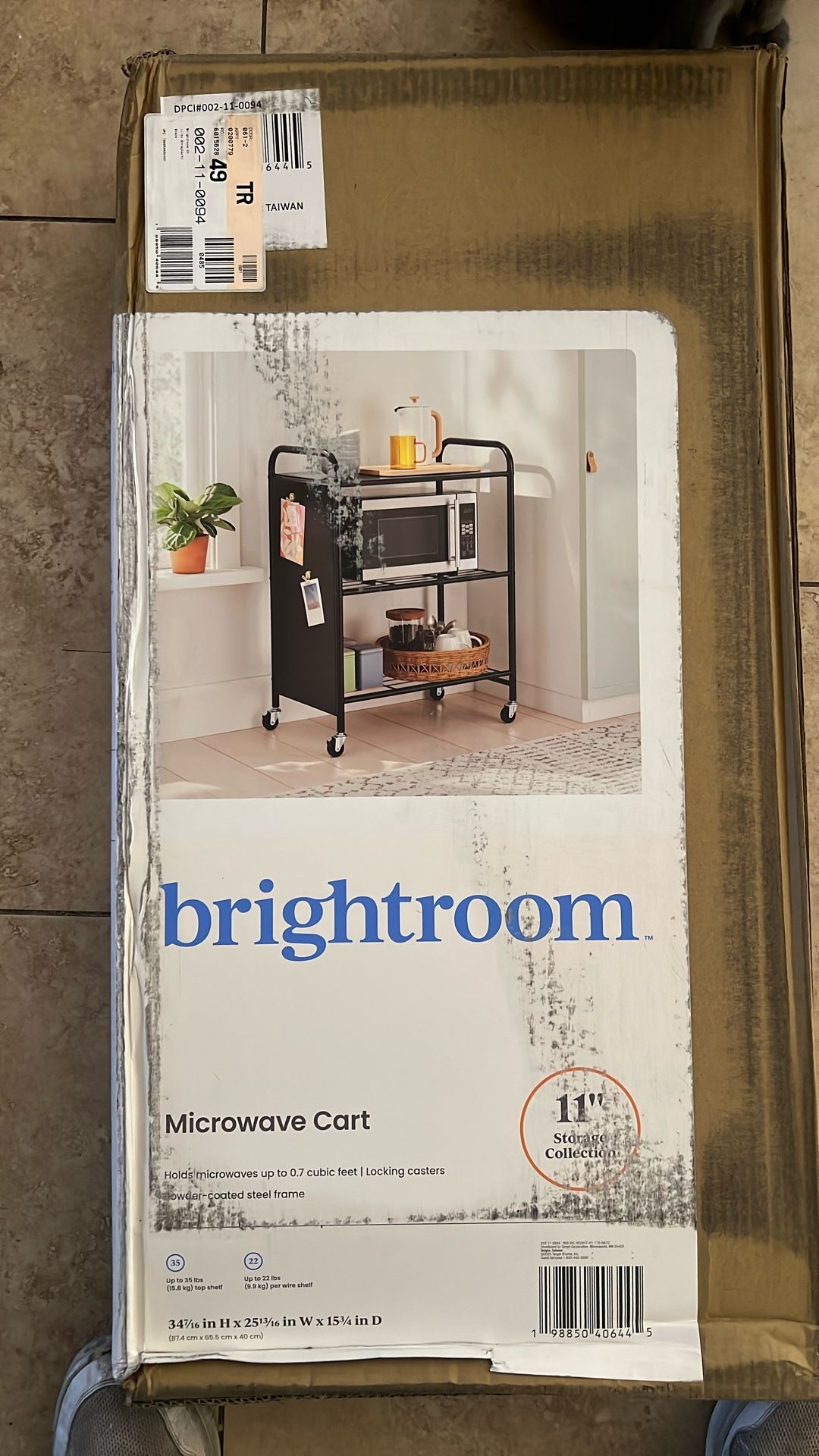 Microwave Cart