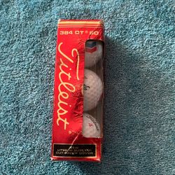 Titleist 384 DT 90 vintage Golf Balls