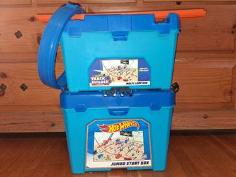 Hotwheels Multi Loop and Jumbo Stunt Boxes