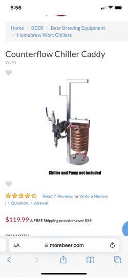 Pump And Chiller Caddy From Morebeer 