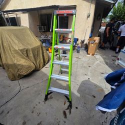 Little Giant Green Fiberglass Step Ladder