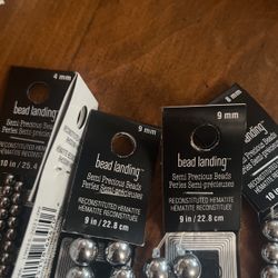 Assortment Of Glass Beads Bracelets And Necklaces