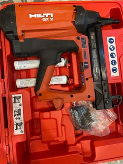 Hilti GX 2 Gas Nailer Set - Slightly Used