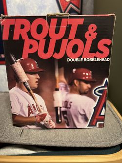 Trout And Pujols Bobblehead 