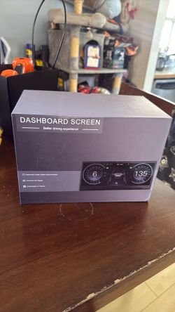 8.9'' Head Up Display for Tesla Cybertruck with Wireless/Wired Carplay Android Auto Bluetooth Synchronous Data,Equipped with Front Camera,OTA Update,T