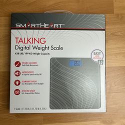 Talking Digital Weight Scale 