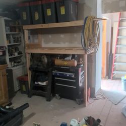 Simple Wood Garage Shelfs Built For You
