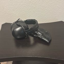 S&W Holster for Handgun & Ear Protection