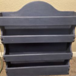 Solid Wooden Book Shelf 