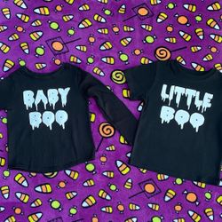 Kids Shirts Halloween All Sizes!