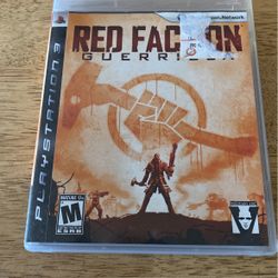 Red Fraction Guerrilla       Ps3