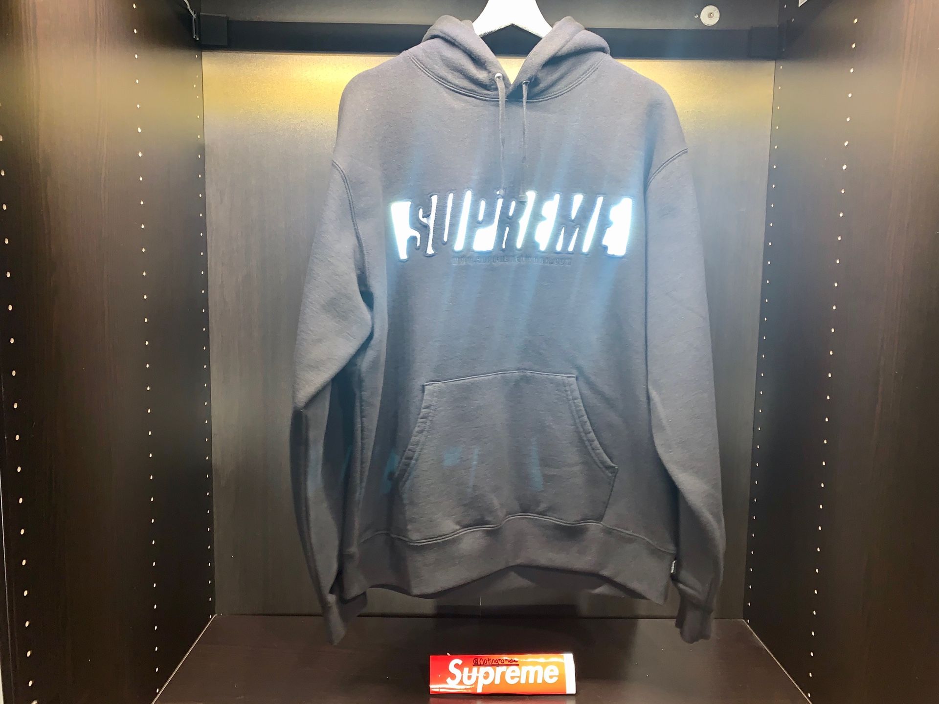 Ds Supreme reflective hoodie