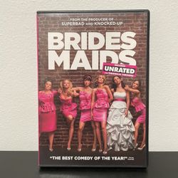 Bridesmaids DVD Unrated & Theatrical w/ Slipcover Melissa McCarthy Comedy 2011