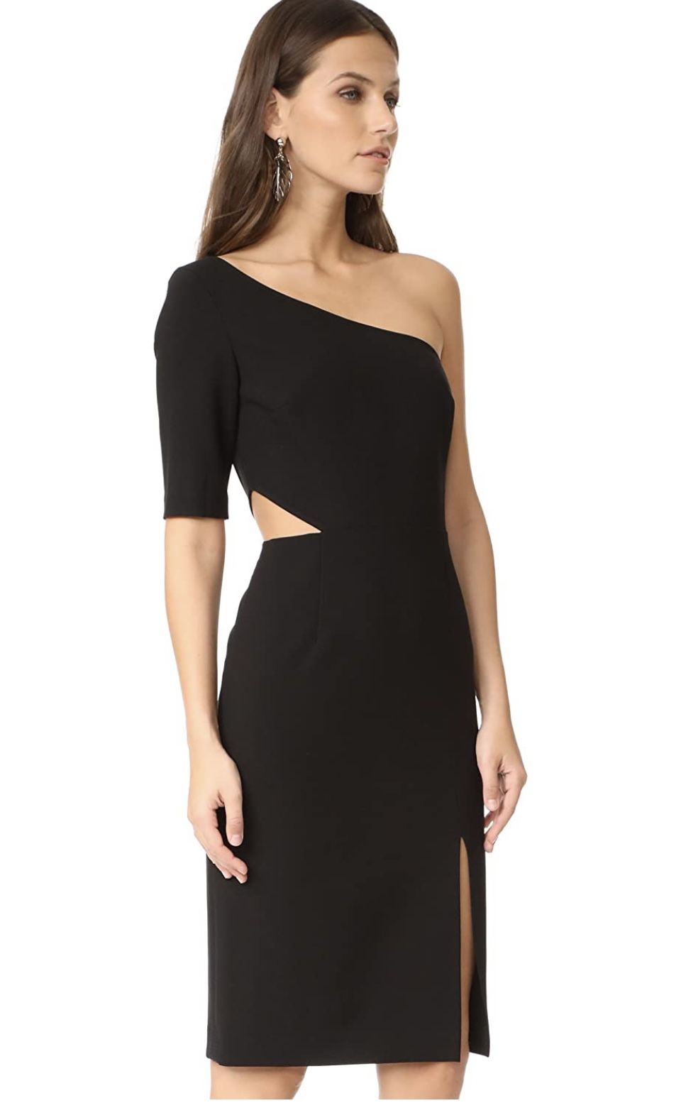 Black Dress- Brand New One Shoulder Cutout 