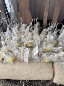 Baby shower thank you gift bags