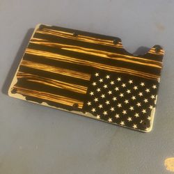 RFID Blocking Money Clip Wallet