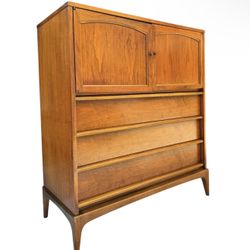Vintage Mid Century High Boy Gentleman’s Dresser 