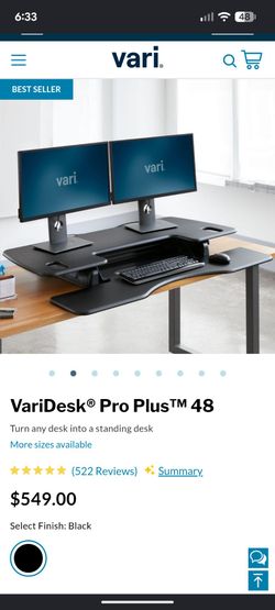 VariDesk Pro Plus 48 Standing Desk Converter