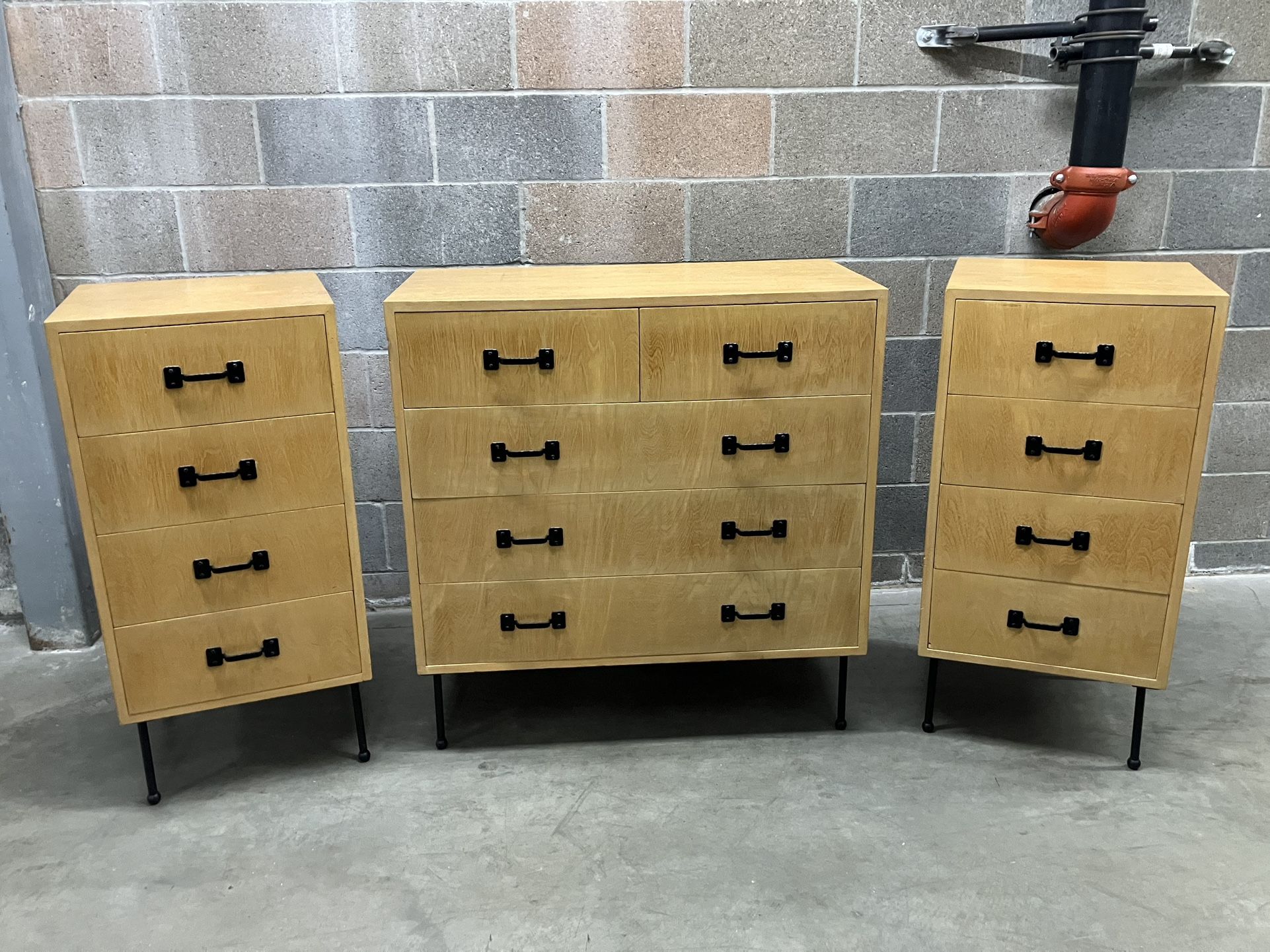 BEAUTIFUL Mid Century Chest of Drawers Set!