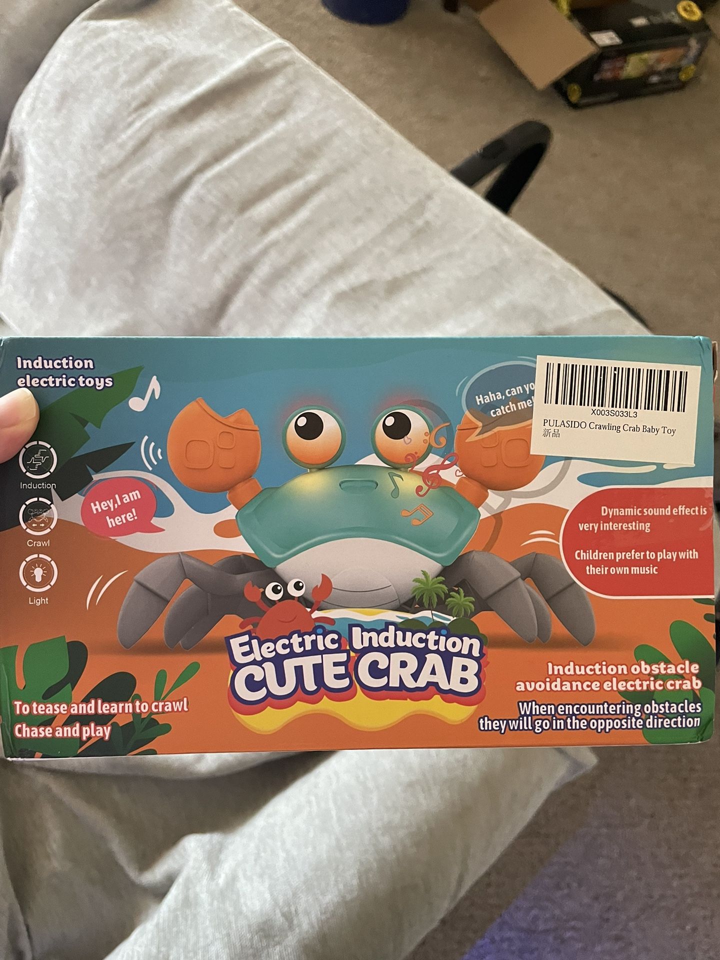 Cute Crab Baby Toy