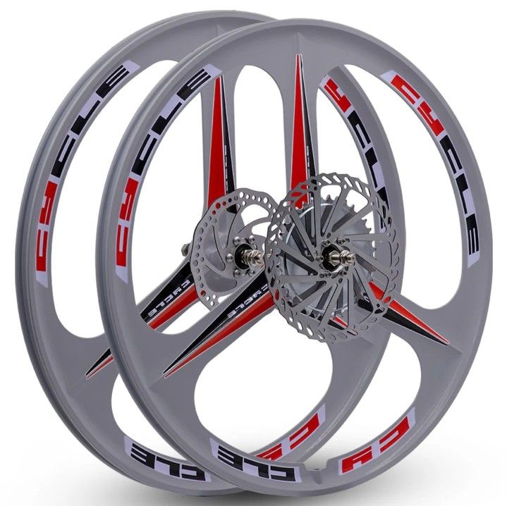 BBR Tuning 26 Inch Heavy Duty Spoke Motorized Bike Mag Wheel Set+