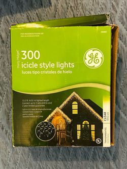 GE Merry Midget 300 Icicle Style Lights