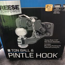 8 tin ball and pointless hook set up, new never opened