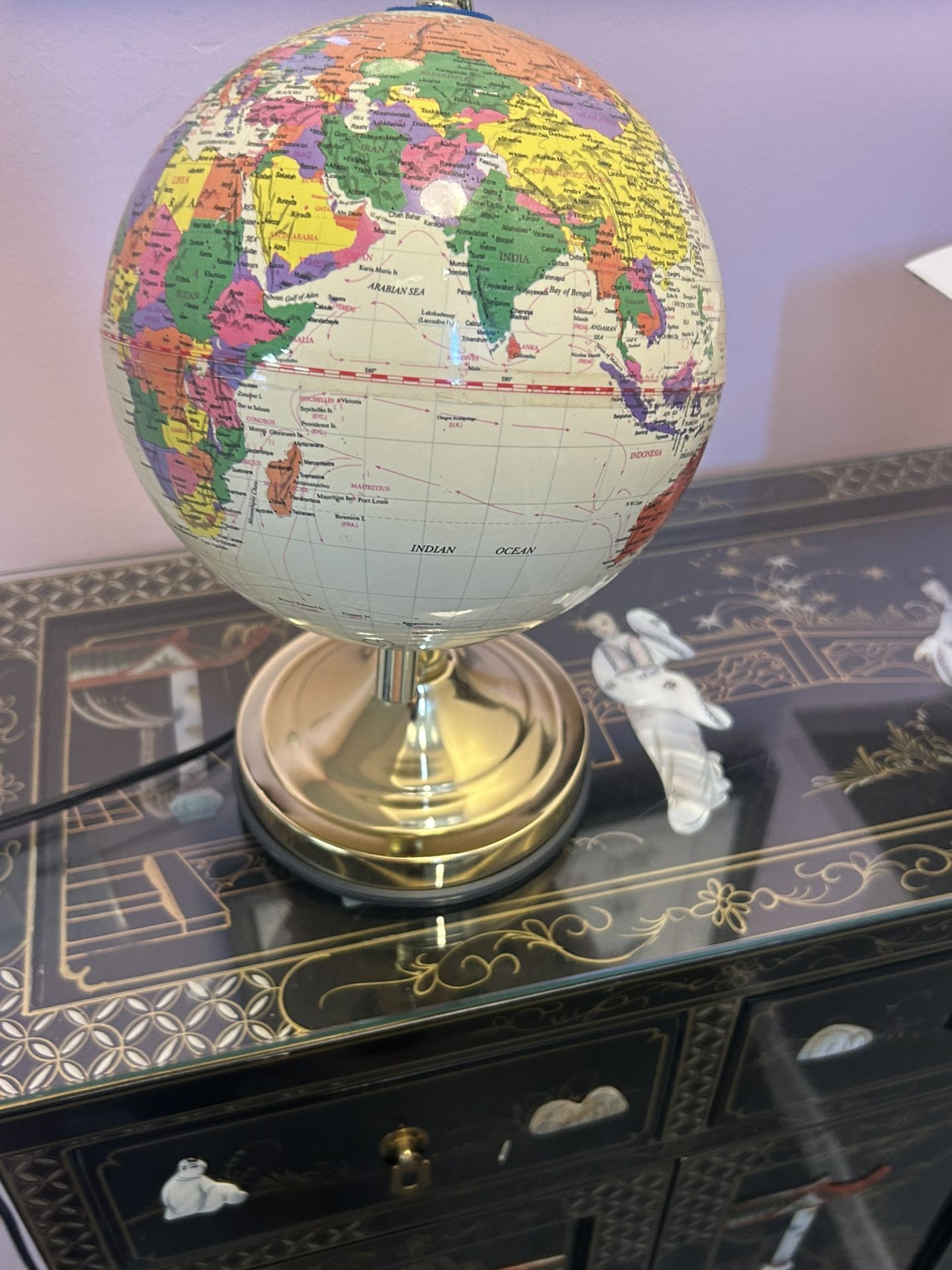 Lamp, World Globe