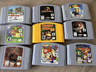 Nintendo 64 N64 Video Games